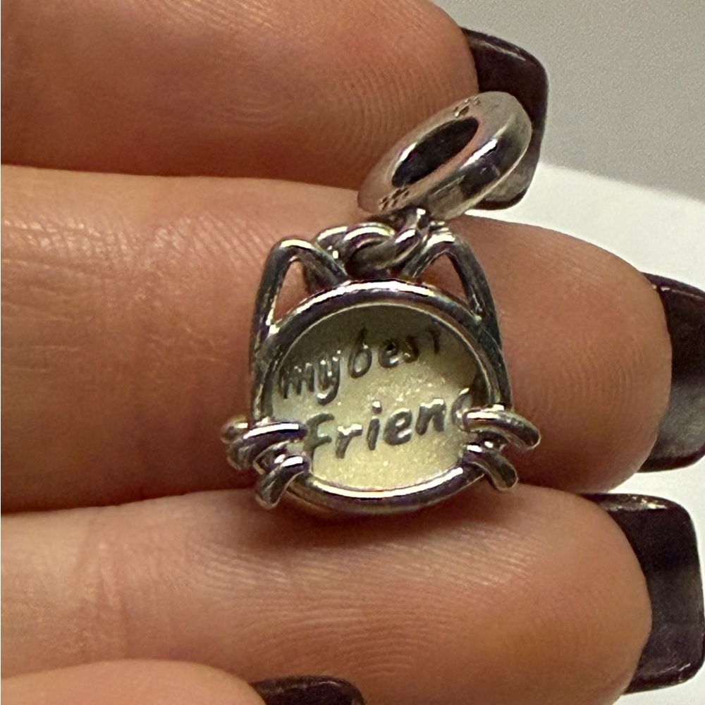 Pandora Cat  'My Best Friend' Charm